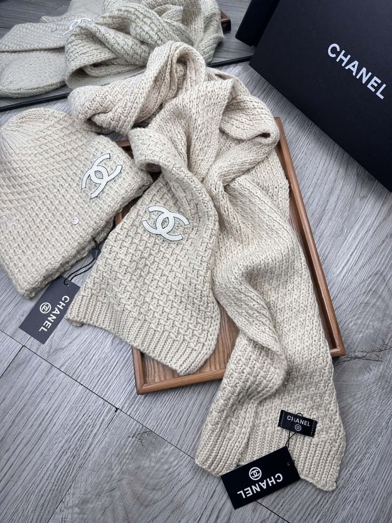 Chanel Caps Scarfs